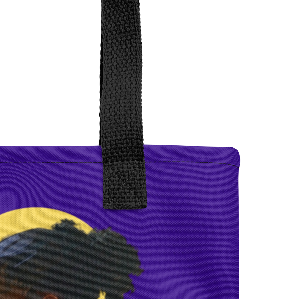 "You Light Up My World" by Fame Identity Tote Bag (15"x15")