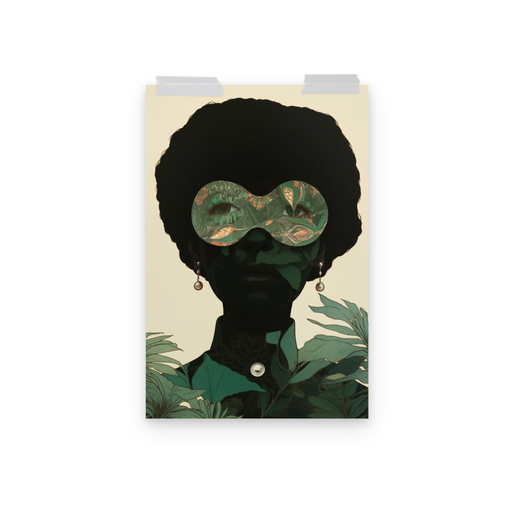 "Verdant" Paper Poster