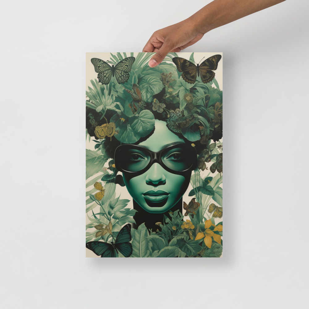 "Greenthumbs" Paper Poster