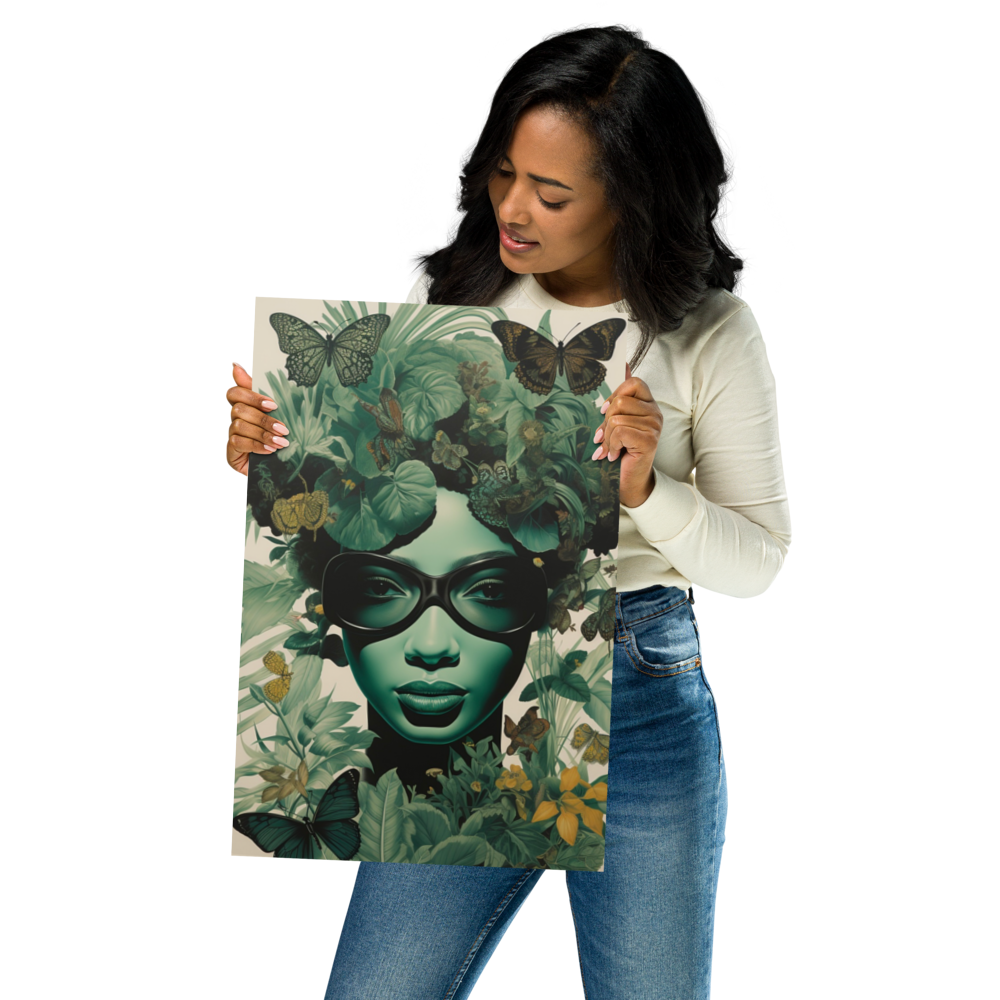"Greenthumbs" Paper Poster
