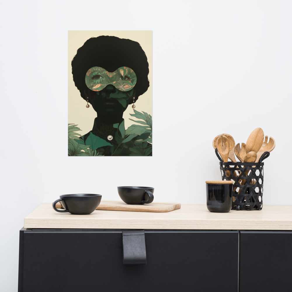 "Verdant" Paper Poster