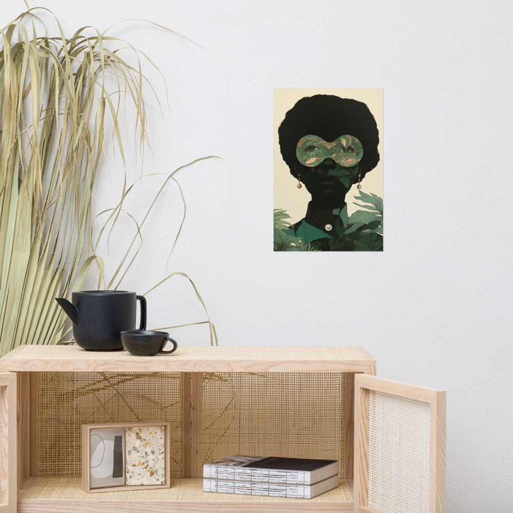"Verdant" Paper Poster