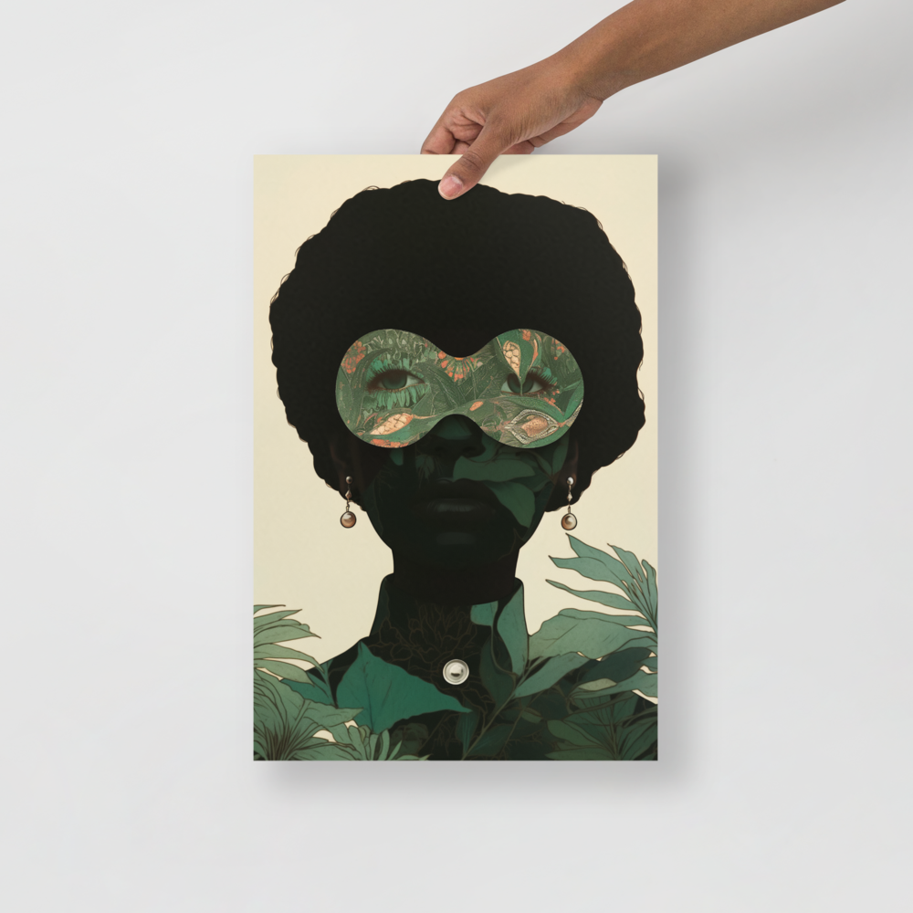 "Verdant" Paper Poster