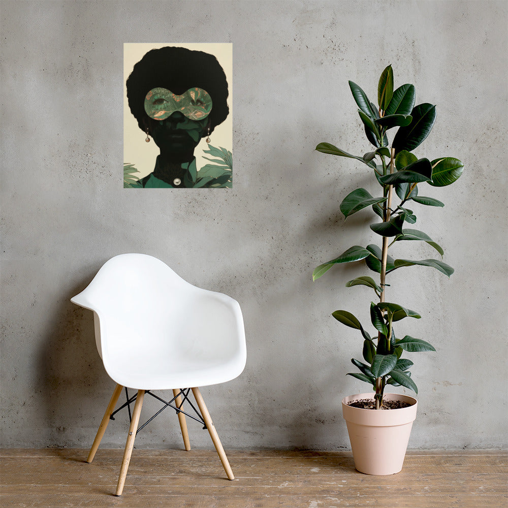 "Verdant" Paper Poster