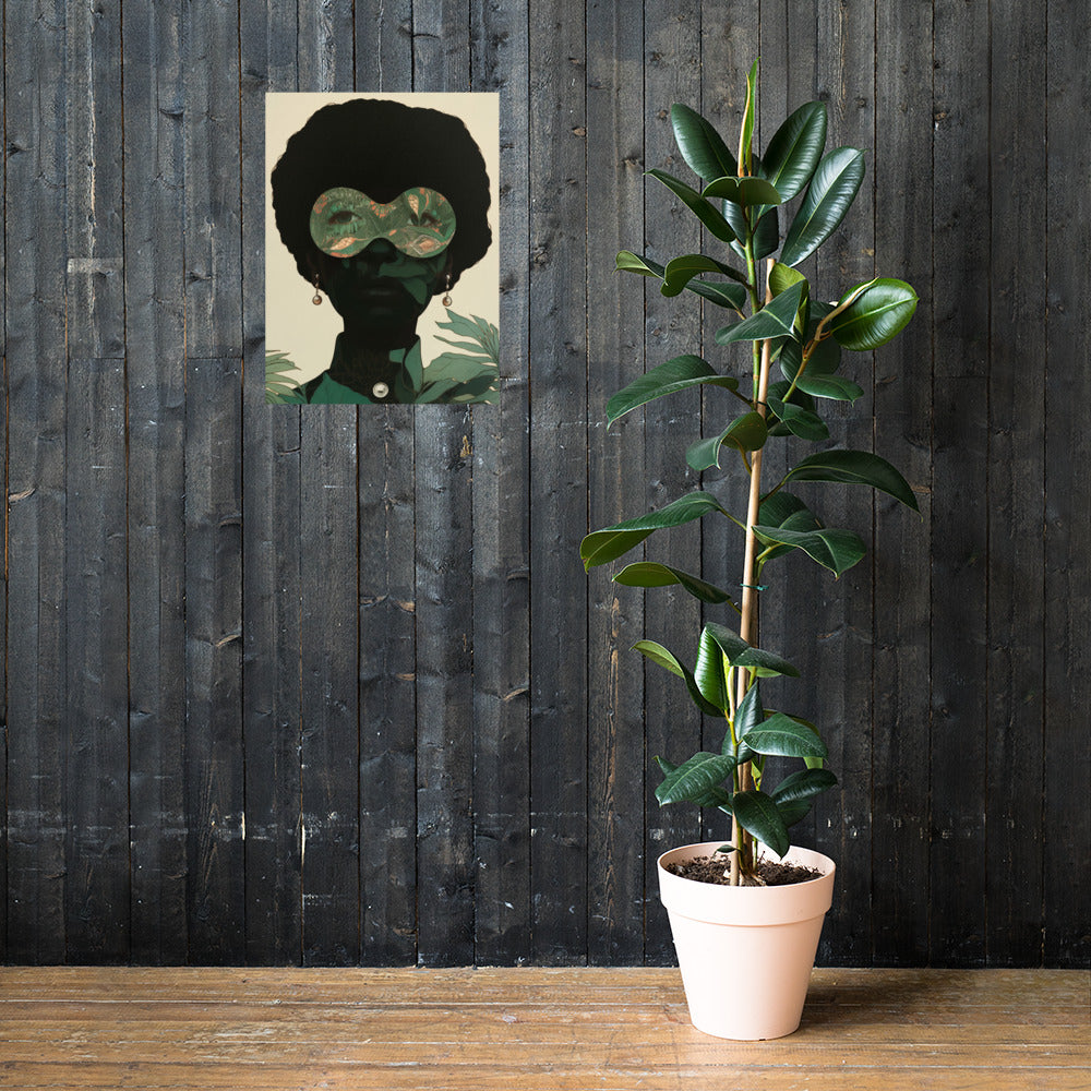 "Verdant" Paper Poster