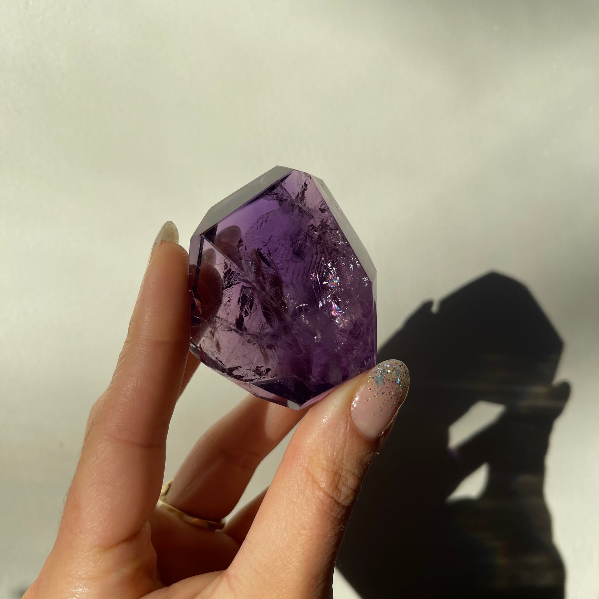 High Quality Geometric Amethyst Gems
