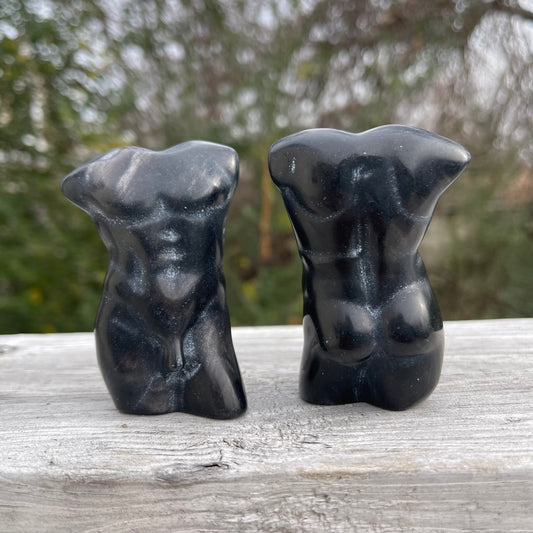 Sheen Obsidian Nude Man Body
