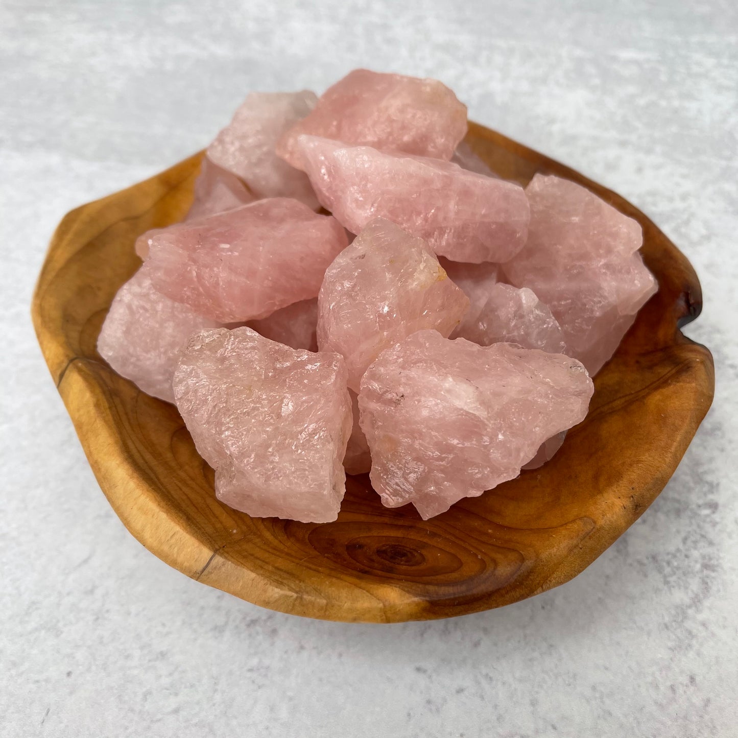 Raw Natural Rose Quartz Crystal