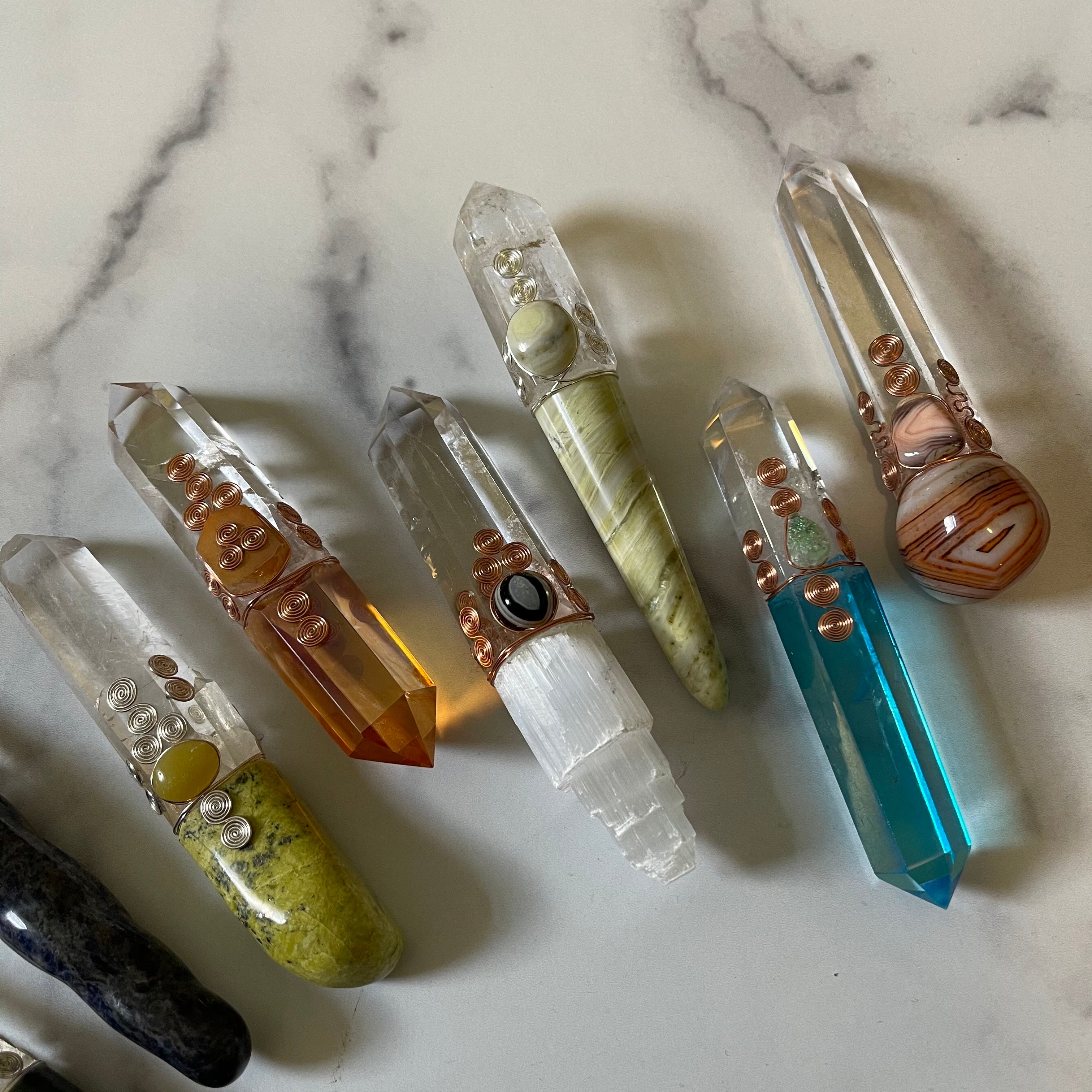 Crystal Wands: Meaning, Benefits & Usage