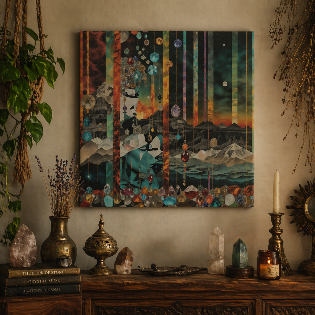 what a time, 2026 [24x24 or 30x30 canvas print]