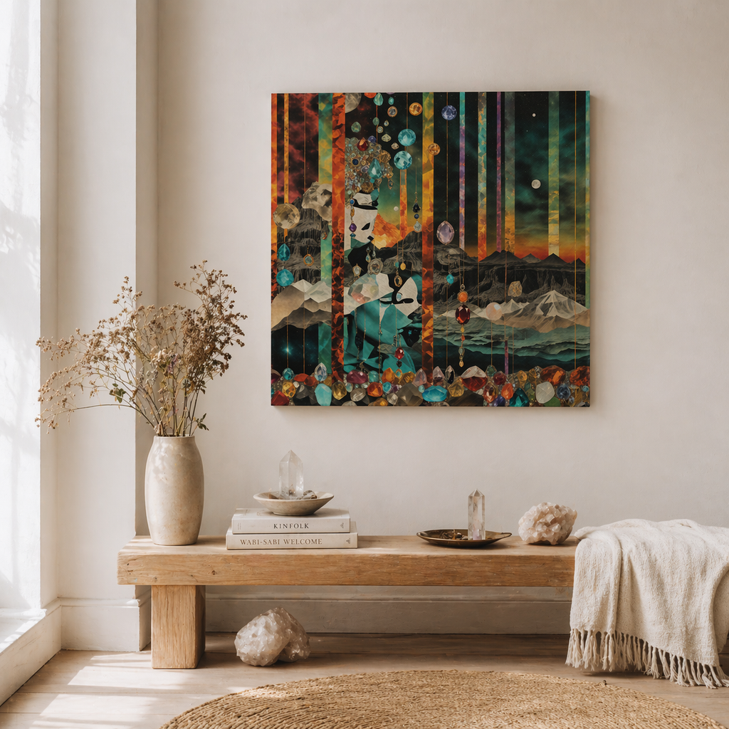 what a time, 2026 [24x24 or 30x30 canvas print]
