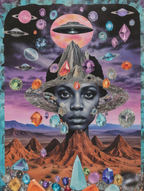 its my world, 2026 [18x24in canvas print]
