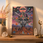 its my world, 2026 [18x24in canvas print]
