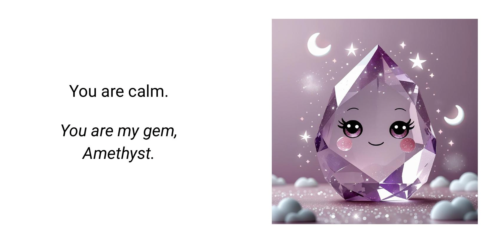 "You are my gem" A Children's Picture Book by JuuJuuMama