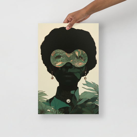 "Verdant" Paper Poster