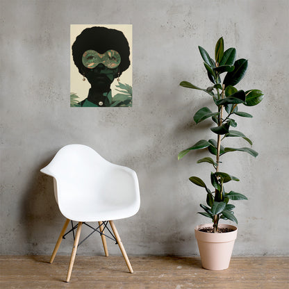 "Verdant" Paper Poster