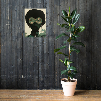 "Verdant" Paper Poster
