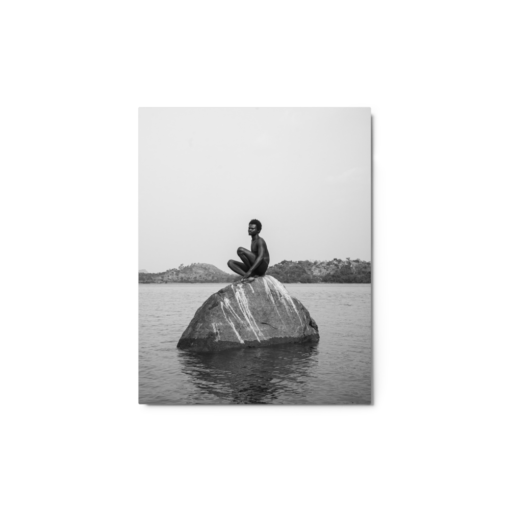"One Man Island" by Mariuscarl End Metal Print (11"x14")