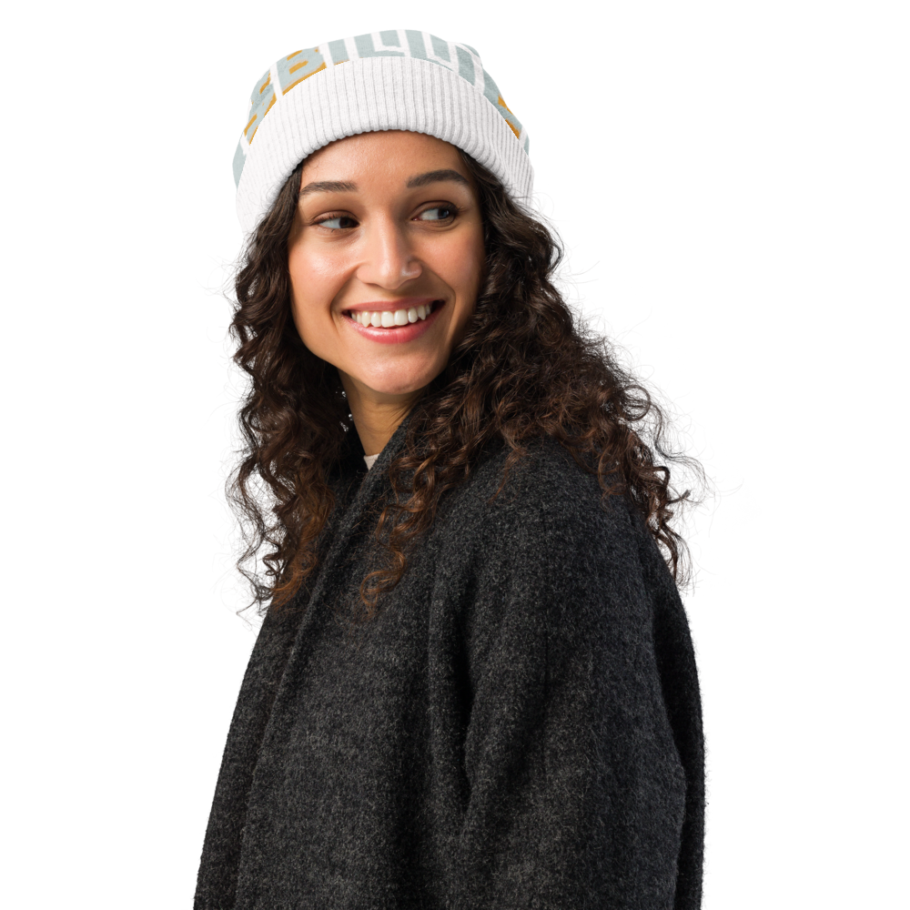 $BILLIE Knitted Beanie Hat