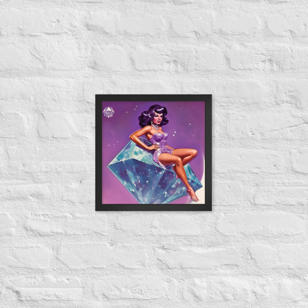 "Vintage Gem" Framed Poster