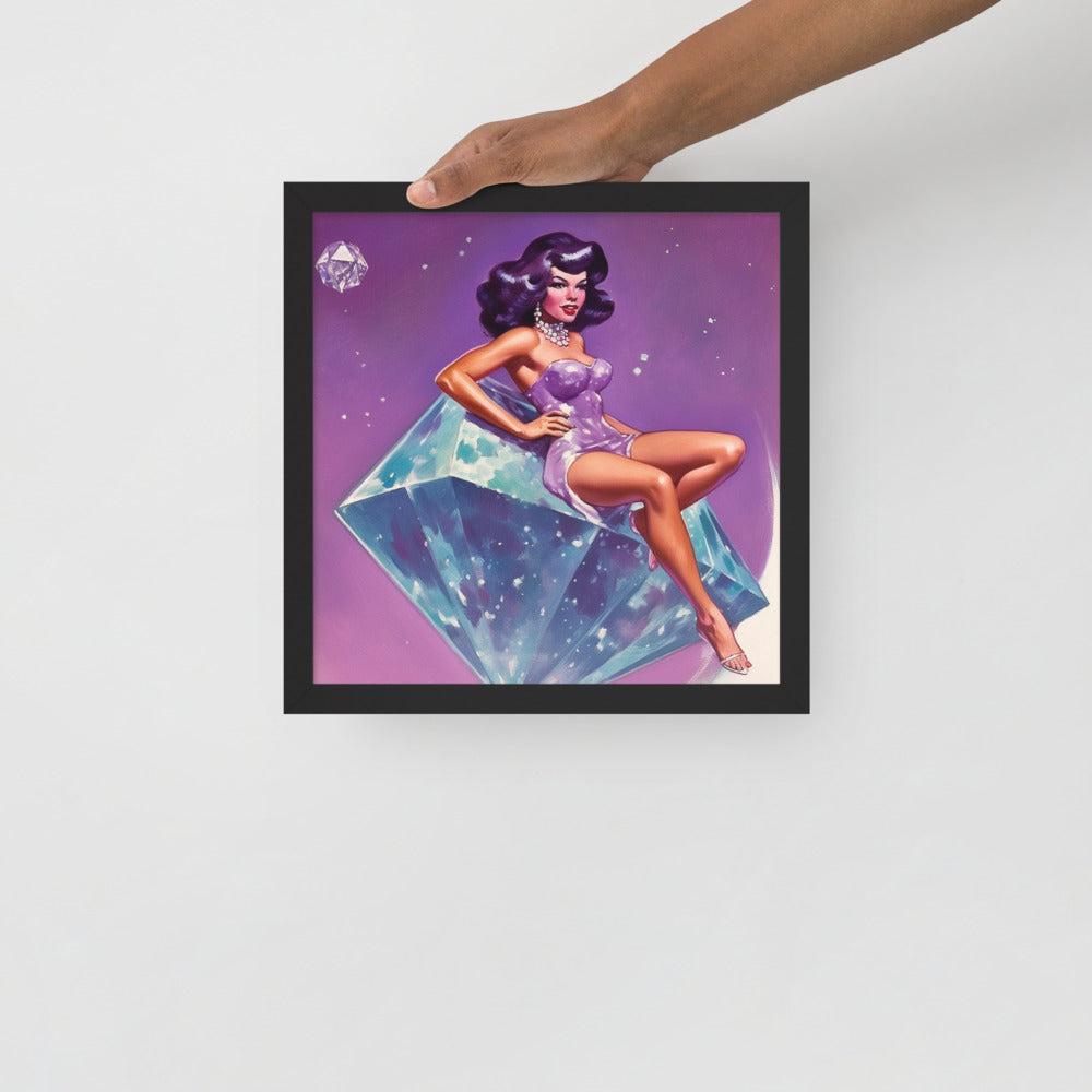 "Vintage Gem" Framed Poster