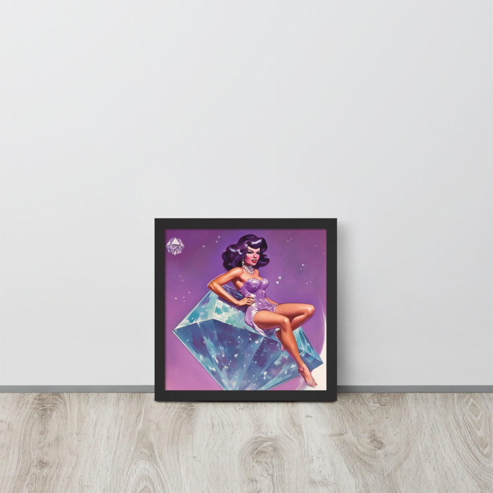 "Vintage Gem" Framed Poster