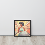 "Gem Shopping" Framed Poster