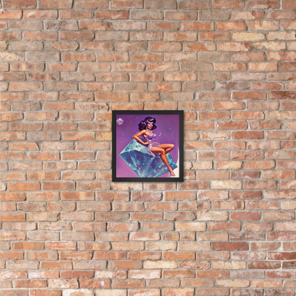 "Vintage Gem" Framed Poster