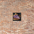 "Amethyst Pizza" Framed Poster
