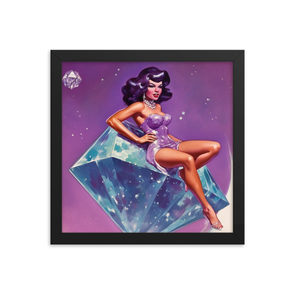"Vintage Gem" Framed Poster