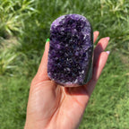 Deep Purple Amethyst Cut Base