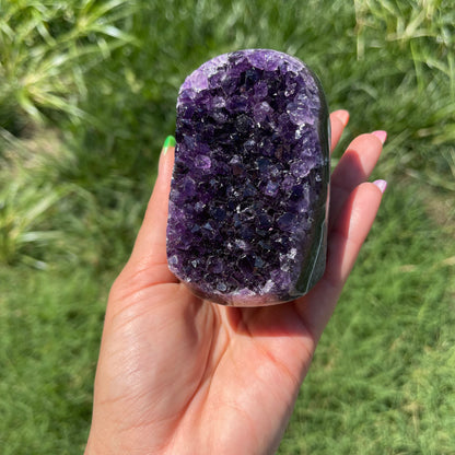 Deep Purple Amethyst Cut Base