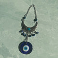 Crescent Moon Evil Eye Wall Hanging