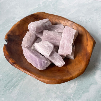 Raw Natural Kunzite Crystal