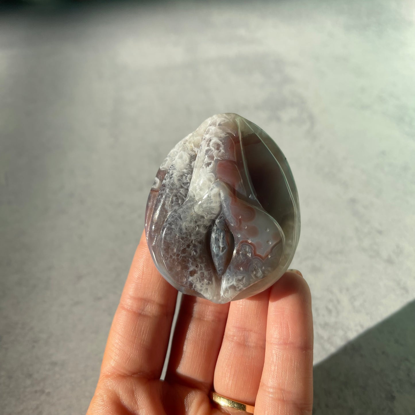 Agate Yoni Carving Collection