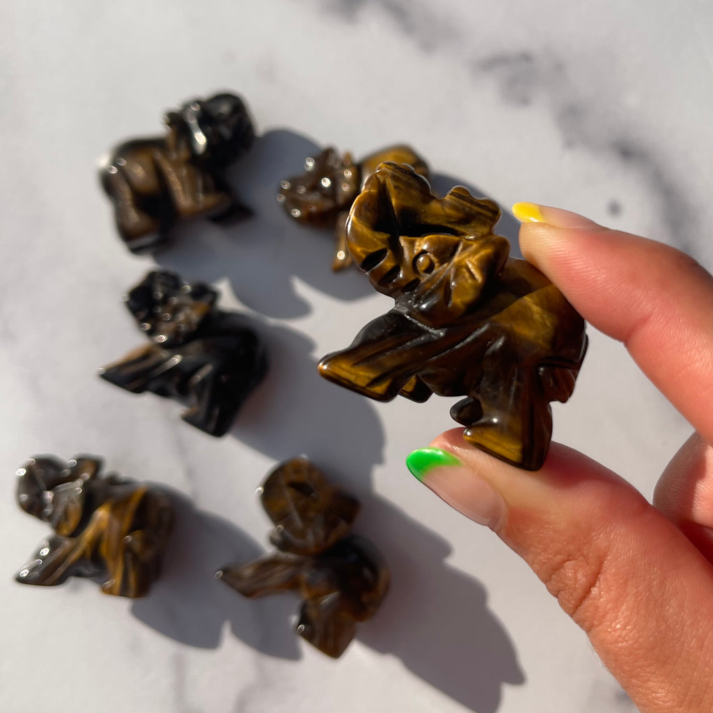 Mini Tigers Eye Elephant