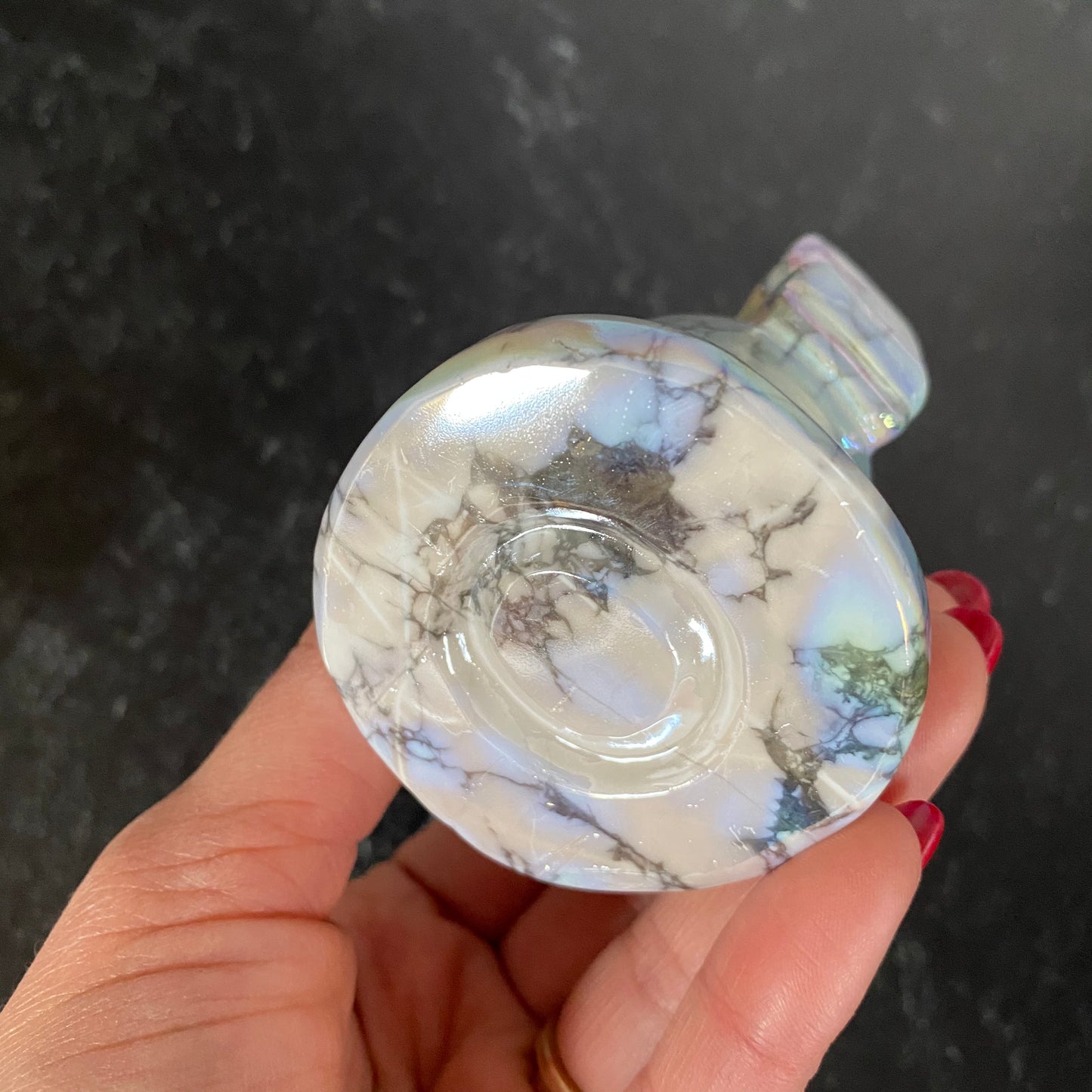 Aura Howlite Bell