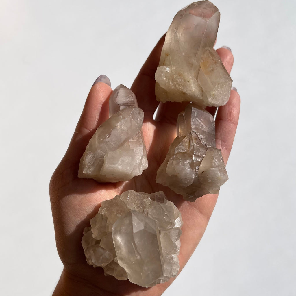 Natural Smoky Quartz Lemurian Crystal
