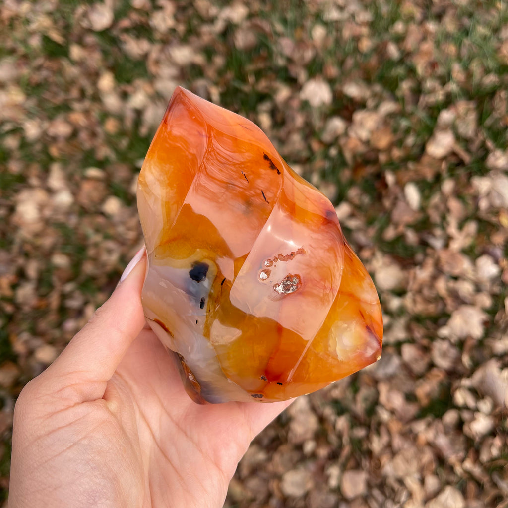 Saturated Carnelian Flame