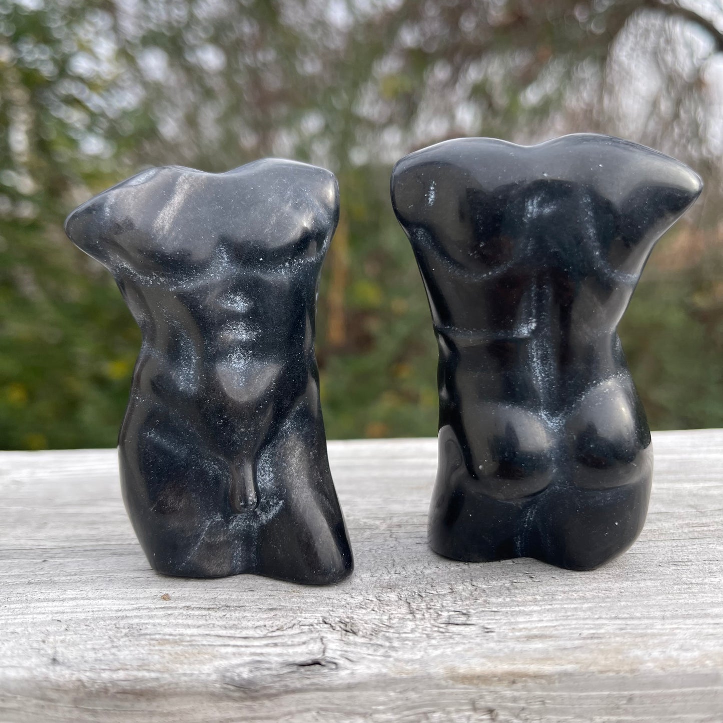 Sheen Obsidian Nude Man Body