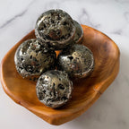 Natural Pyrite Sphere