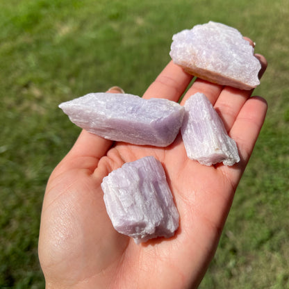 Raw Natural Kunzite Crystal