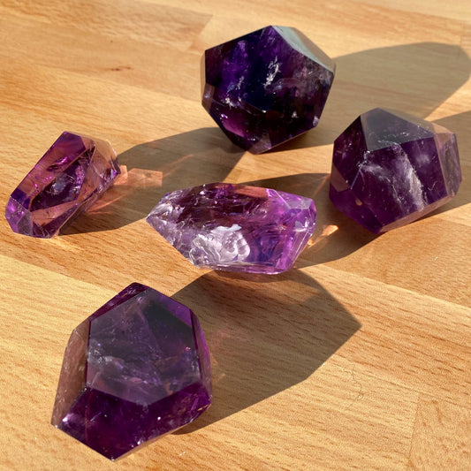 High Quality Geometric Amethyst Gems