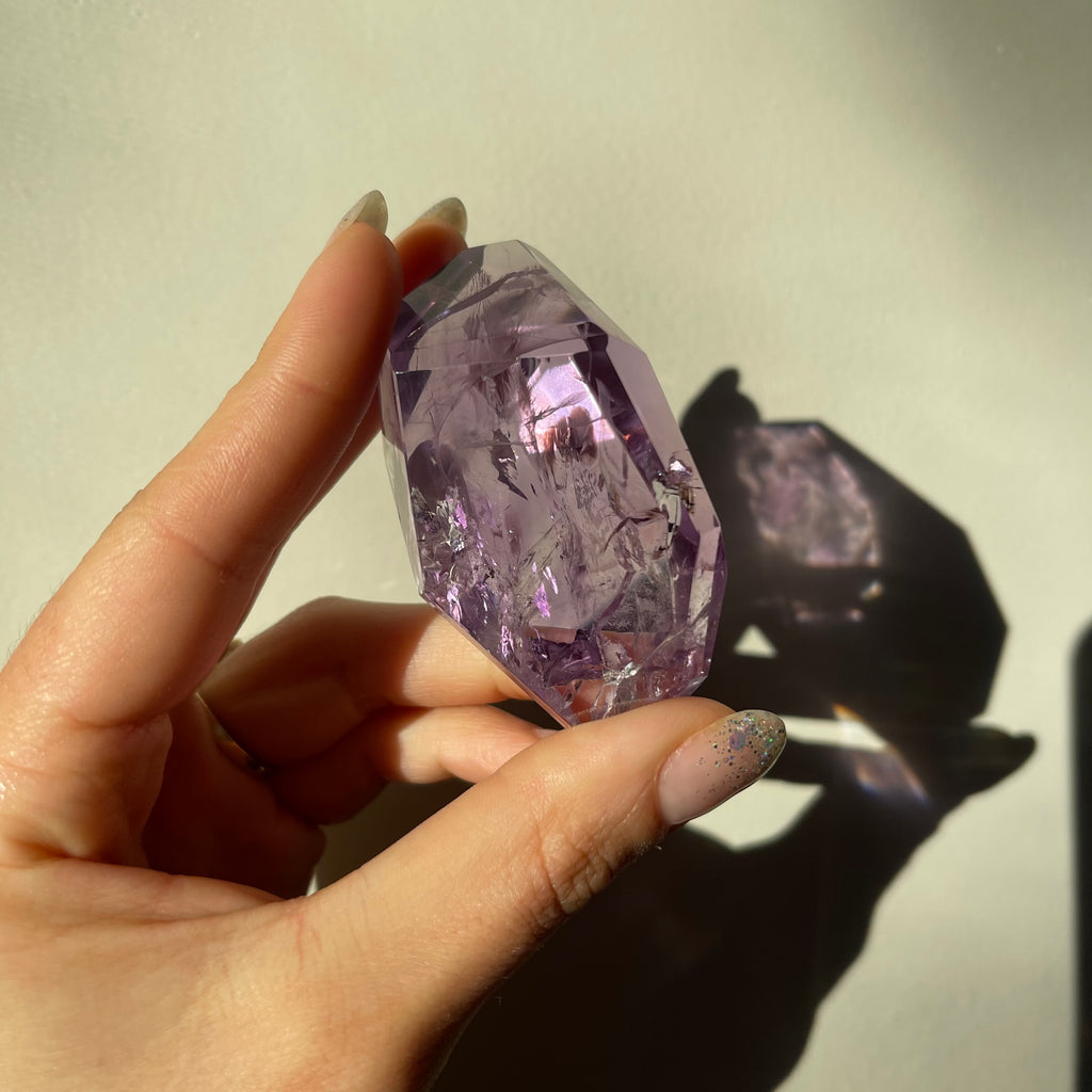 High Quality Geometric Amethyst Gems