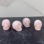 Mini Rose Quartz Skull
