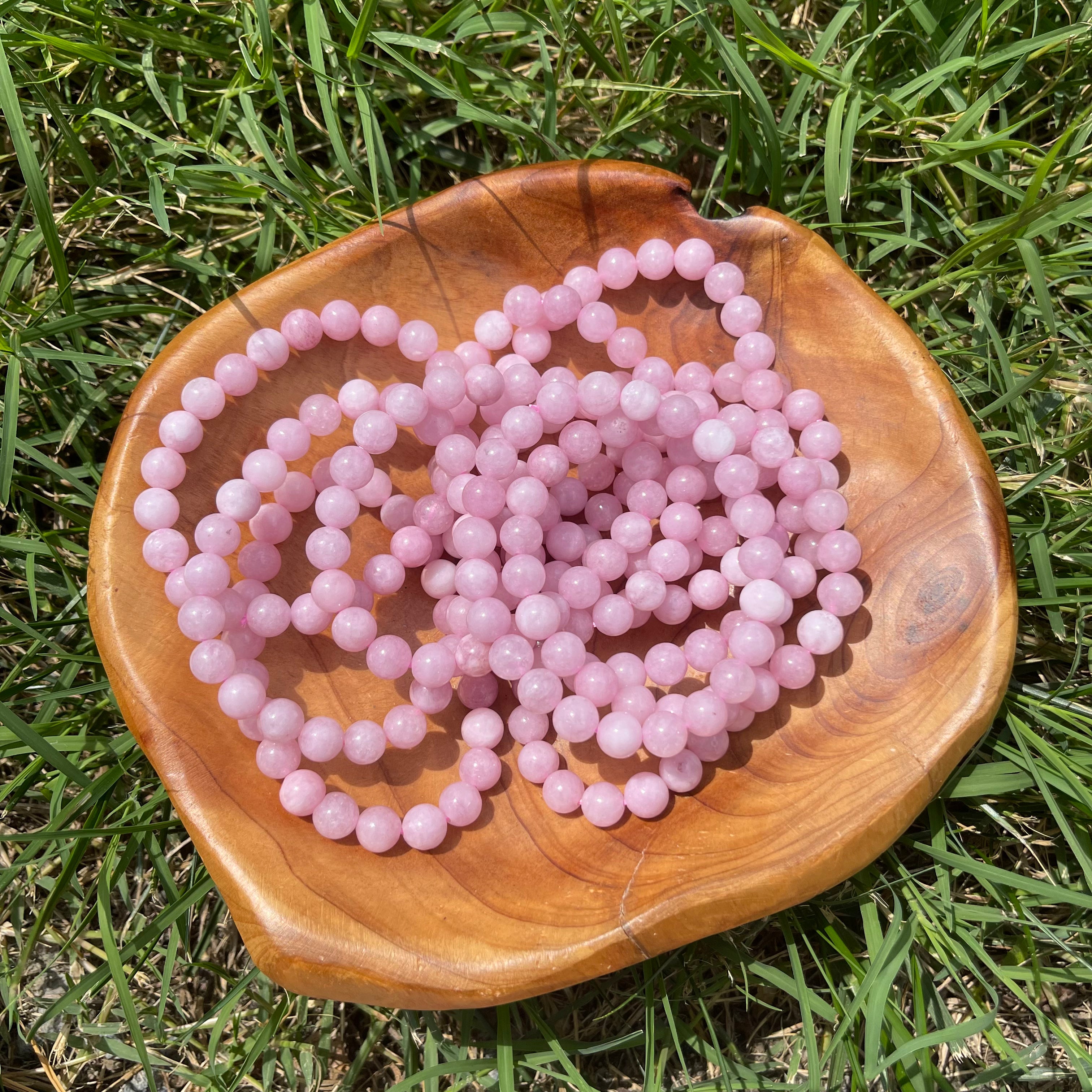 Kunzite Beaded Bracelet