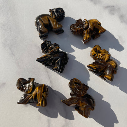 Mini Tigers Eye Elephant