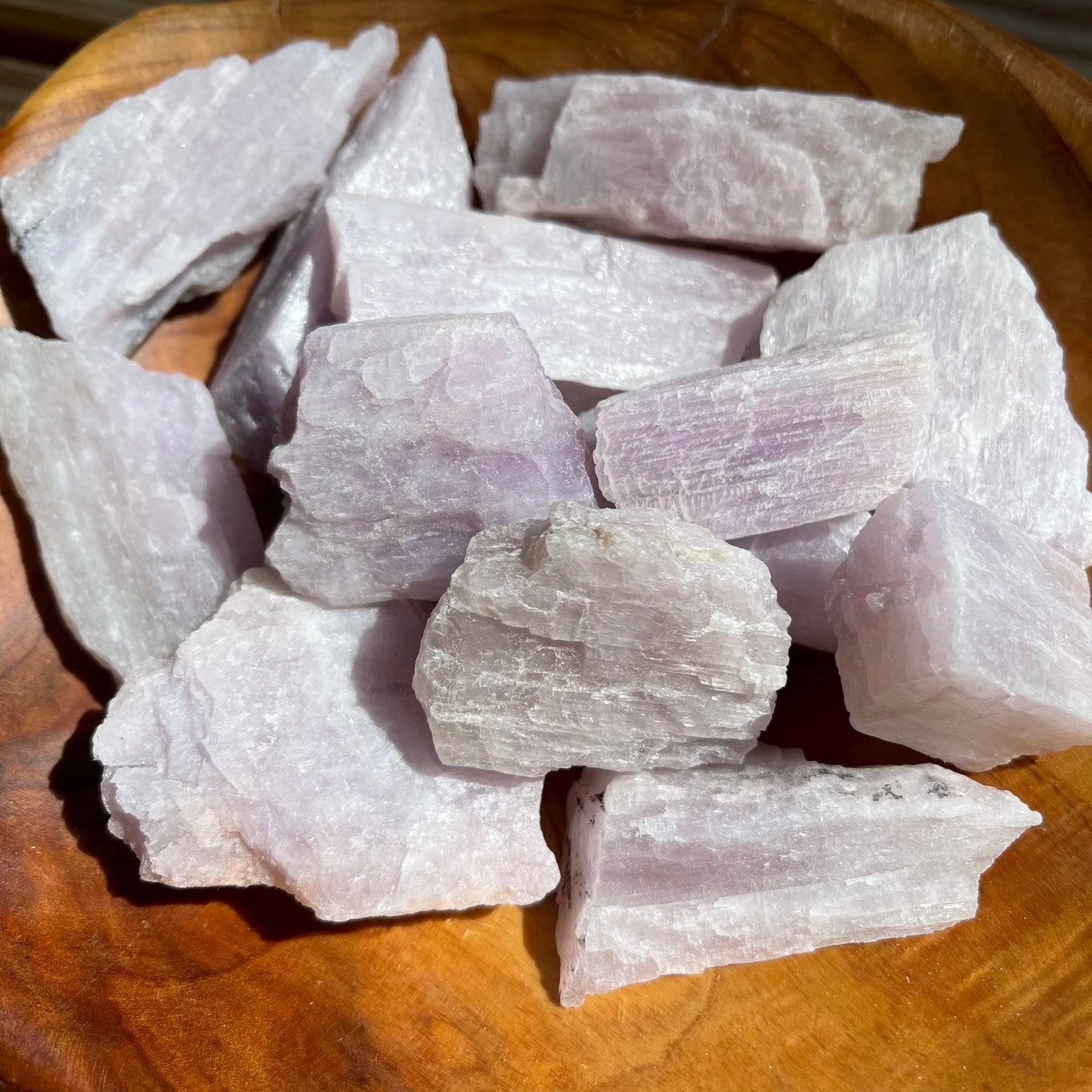 Raw Natural Kunzite Crystal