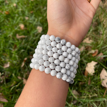 Howlite Beaded Bracelet