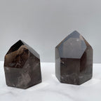 High Quality Polished Smoky Quartz Tower